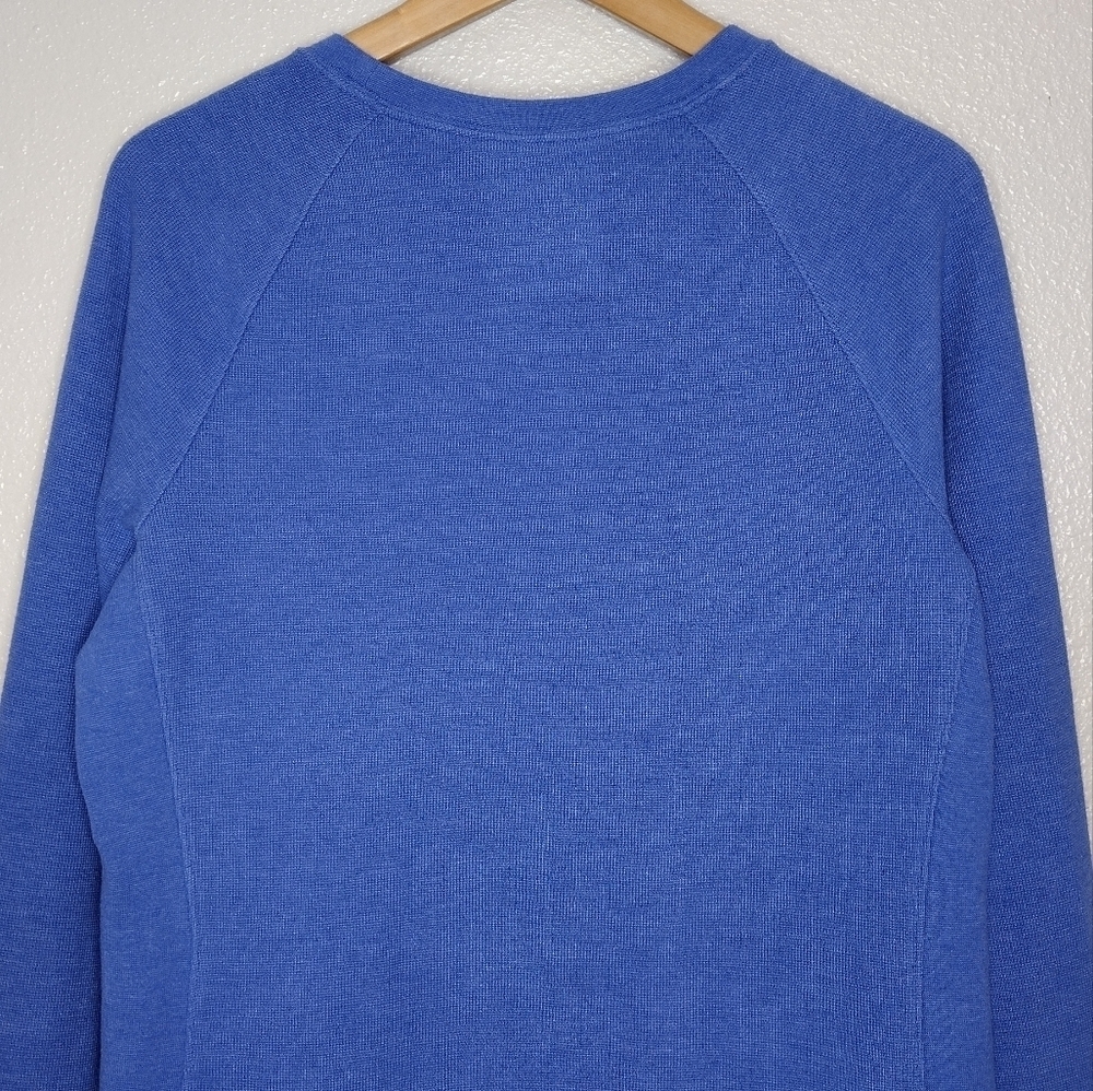 Duluth Trading Co Men's Blue Pullover Crew Neck Long Sleeve Shirt Size M - Picture 5 of 11